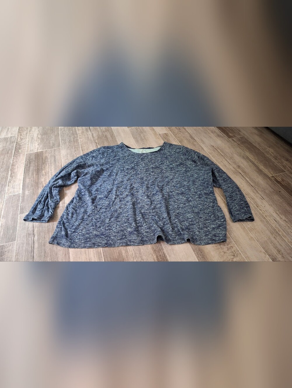 Womens Casual Everyday Cozy Lounge Croft & Barrow Long-sleeve Shirt Size 2X.